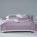 DecorBites™ Lace Patchwork Bedding Set: 1200TC Egyptian Cotton Duvet Cover, Sheet, Pillowcases
