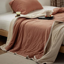 DecorBites™ Cotton Summer Comforter: Cooling, Breathable Thin Blanket for Hot Sleepers