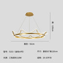 DecorBites™ Crown Design Gold Chandelier for Living Room Kids Bedroom