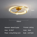 DecorBites™ Crystal LED Ceiling Lights for Modern Luxury Dining Room Decor