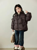 Winter Kids Down Coat – Hooded Warm Jacket for Boys & Girls