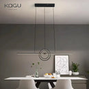 DecorBites™ LED Ceiling Chandelier: Modern Minimalist Kitchen Dining Table Lighting