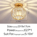 DecorBites™ Crystal Glass Nordic LED Chandelier for Modern Indoor Lighting