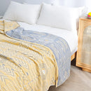 DecorBites™ Cotton Gauze Soft Throw Blanket for Bed and Sofa