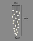 DecorBites™ LED Ceiling Lamp Chandelier: Modern Decorative Lighting for Bedroom and Dining Room