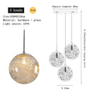 DecorBites™ Crystal Ceiling Chandelier for Modern Loft Living Room, Home, Hotel, Kitchen, Bedroom Lighting