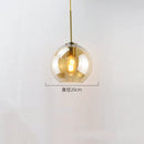 DecorBites™ Glass Ball LED Pendant Lights for Chic Home Decor and Lighting