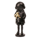 DecorBites™ Diver Sculpture Ornament: Modern Home Office Decor Gift