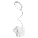 DecorBites™ Elephant LED Table Lamp: Three Color Temperature Adjustable Eye Protection Learning Light