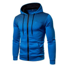 Men's Zip Up Hoodie – Polka Dot Pocket Sport Casual Sweatshirt