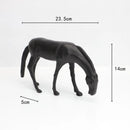 DecorBites™ Abstract Horse Iron Sculpture - Metal Animal Figurine for Home Decor