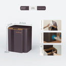 DecorBites™ 20L Smart Sensor Trash Can: Luxury Garbage Bucket for Kitchen, Bathroom, and Toilet