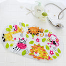 Decorbites cartoon non-slip sea creature bathroom mat for children
