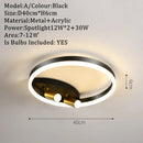 DecorBites™ Gold LED Ceiling Lights Remote Control Dimmable Living Room Kitchen Lighting