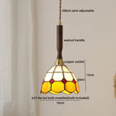 DecorBites™ Blue Glass LED Pendant Lamp for Dining Living Room Bedroom