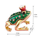 DecorBites™ Crystal Animal Figurines Trinket Box Hand Painted Ring Holder Dresser Decor Wedding Gift