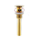 DecorBites™ Gold Crystal Double Handle Basin Faucet for Bathroom Sink Mixer Tap