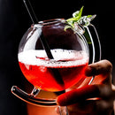 DecorBites™ Globe Bubble Martini Glass Cup: Premium Quality Transparent Drinkware