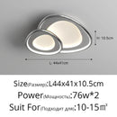 DecorBites™ LED Chandeliers White Chrome Kitchen Light Fixture Modern Home Lighting