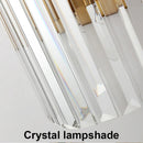 DecorBites™ Crystal Wall Light: Modern Nordic Sconces Indoor Lighting for Living Room Bedroom