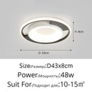 DecorBites™ LED Chandelier: Simple Modern Ceiling Lamps with Remote for Home, Bedroom, and Balcony