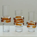 DecorBites™ Clear Glass Vase Bubble Floral Arrangement Room Decoration