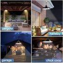 DecorBites™ Double-head Solar Pendant Light with Remote Control for Indoor and Outdoor Decor