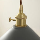 DecorBites™ Copper Knob Iron LED Pendant Light - Adjustable Nordic Modern Hang Lamp