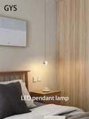 DecorBites™ Gold LED Pendant Lamp Luxurious Hanging Lights 7W for Dining Room Bedroom