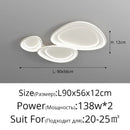 DecorBites™ LED Chandeliers White Chrome Kitchen Light Fixture Modern Home Lighting
