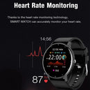 Fashion Men's Smart Watch Full Touch Screen Sports Fitness Tracker IP68 Waterproof Bluetooth Smartwatch for Men Women Smartphone