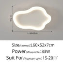 DecorBites™ Cloud Ceiling Light: Simple Modern Intelligent Nordic Design for Bedroom and Living Room
