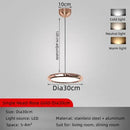 DecorBites™ Circular Dining Pendant Chandelier LED Light for Kitchen, Living Room & Bedroom