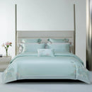 DecorBites™ Cotton Flowers Embroidery Bedding Set with Soft Silky Finish