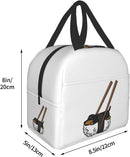Red, White & Blue Dachshund Insulated Lunch Bag