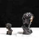 DecorBites™ Golden Skeleton Abstract Resin Statue Home Decor Figure