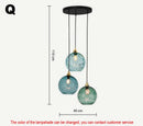 DecorBites™ Glass Ball Lustre Pendant Lights - Modern Kitchen Hanging Fixture