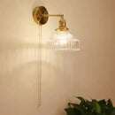 DecorBites™ Glass Shade LED Wall Lamp for Luxury Living Room Decor