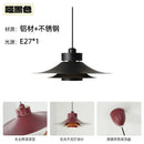 "DecorBites™ Modern Flying Saucer Pendant Light - French Atmosphere Horn Hanging Lamp"