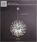 DecorBites™ Dandelion Chandelier LED Sparkle Ball Crystal Lighting for Restaurant & Living Room