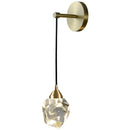 DecorBites™ Crystal Wall Sconce Light - Modern Golden Nordic LED Fixture for Living Room