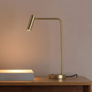 DecorBites™ Enna LED Dimmable Floor Lamp in Gold/Black/White for Minimalist Home Decor