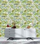Green Leaves Design Wallpaper