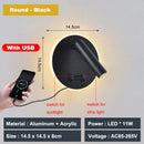 DecorBites™ Adjustable 10W Wall Light Sconce Lamp with Switch - Hotel Bedroom Study Reading