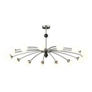 DecorBites™ Cream Wind Chandelier: Luxury Postmodern Hall Lamp for Living Room, Bedroom, and Restaurant