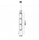 DecorBites™ Heavy Glass Modern Chandelier Pendant Lamps for Living Room, Dining Room, and Store