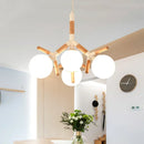 DecorBites™ LED Chandelier: Modern Home Decor Hanging Light Fixture for Living Room, Restaurant, Kitchen