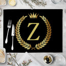 DecorBites™ Kitchen Table Mats Set of 4, 42*32cm, Cotton Linen Coasters for Dining Home Decor