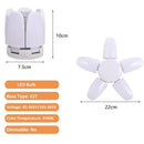 DecorBites™ LED Ceiling Light Industrial Lighting Deformable E26/27 Bulb for Garage Warehouse
