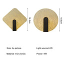 DecorBites™ LED Wall Lamp 5W Modern Nordic Sconce Lights for Bedroom Living Room